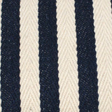 Cotton Textured Stripe Ziparound Cotton Wallet