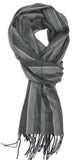Classic Cashmere Feel Richly Striped Scarf