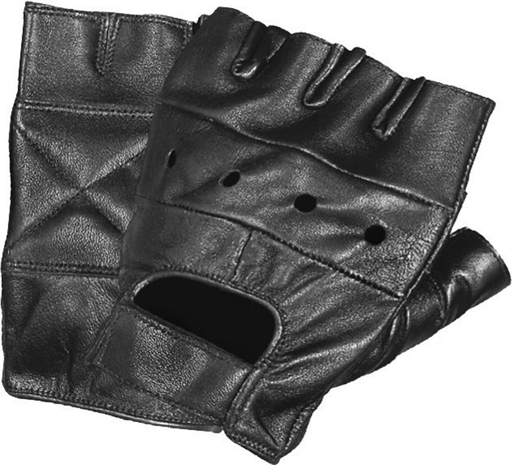 Mega Lift Weightlifting and CrossFit Fingerless Leather Glove