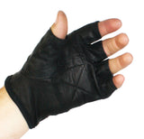 Mega Lift Weightlifting and CrossFit Fingerless Leather Glove