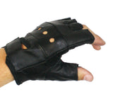Mega Lift Weightlifting and CrossFit Fingerless Leather Glove