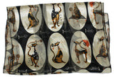 Whimsicle Kitties Silky Feel Scarf