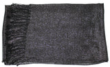Classic Soft Draping Metallic Wrap Scarf