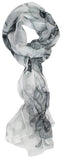 Feather Weight Floral Scarf