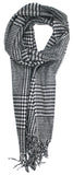 Cashmere Feel Scarf in Tartan Plaid