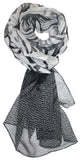 Feather Weight Floral Scarf