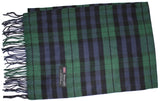 Cashmere Feel Scarf in Tartan Plaid