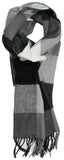 Bold Check Cashmere Feel Men's Scarf