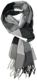 Bold Check Cashmere Feel Men's Scarf