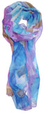 Feather Weight Floral Scarf
