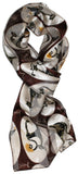 Whimsicle Kitties Silky Feel Scarf