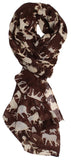 Elephant Spirit Lightweight Rayon Scarf