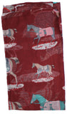 Proud Stallion Lightweight Rayon Scarf