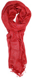 Classic Soft Draping Metallic Wrap Scarf
