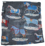 Proud Stallion Lightweight Rayon Scarf