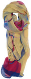 Feather Weight Floral Scarf