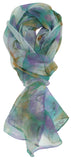 Feather Weight Floral Scarf