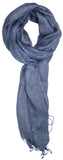 Classic Soft Draping Metallic Wrap Scarf