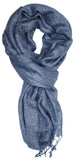 Classic Soft Draping Metallic Wrap Scarf