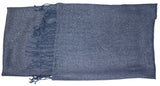 Classic Soft Draping Metallic Wrap Scarf