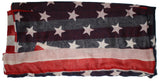 Vintage Look American Flag Infinity Scarf
