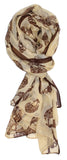 Fashion Skulls Lively Print Scarf
