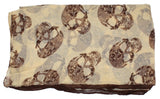 Fashion Skulls Lively Print Scarf