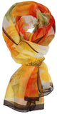 Feather Weight Floral Scarf